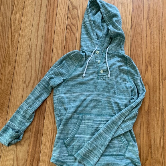 Mossimo Henley Sweatshirt - Picture 2 of 3